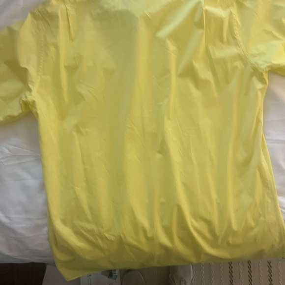 Sid Mashburn yellow long sleeve button down shirt. Medium - Picture 10 of 13